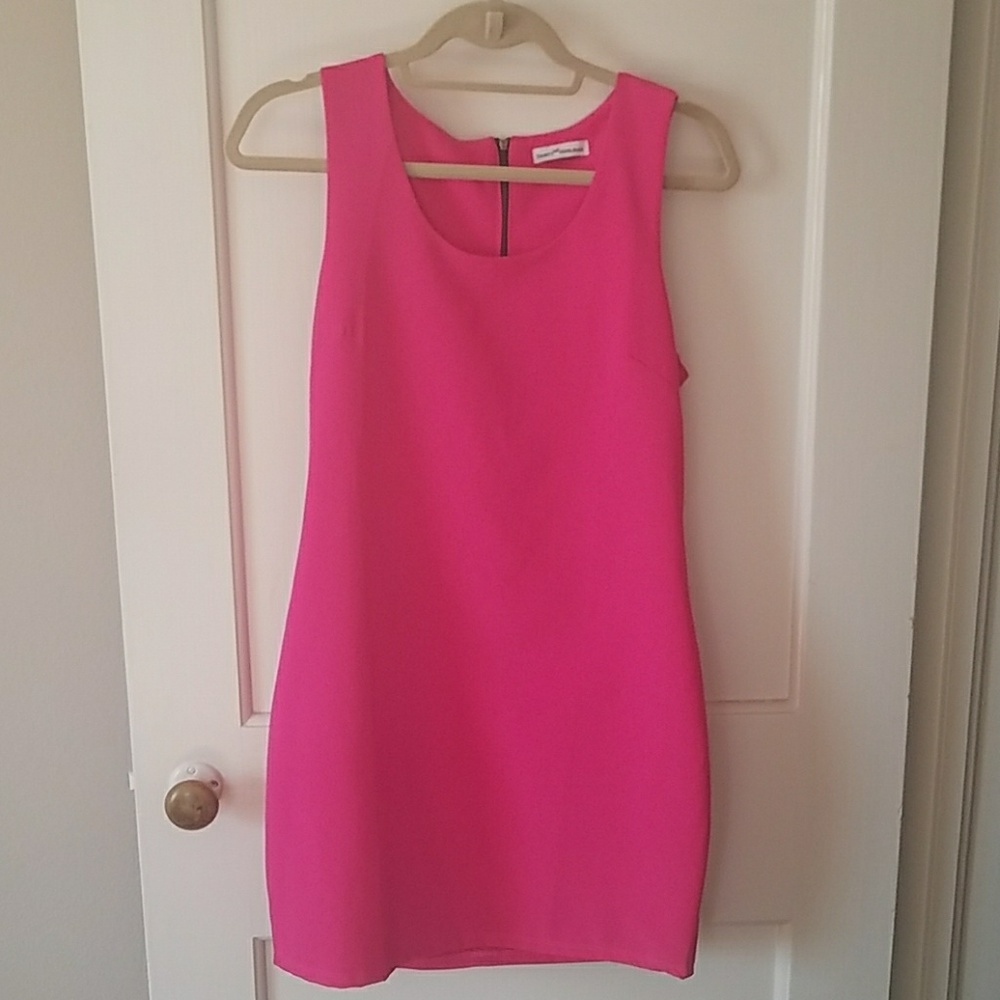 Hot Pink Cocktail Dress